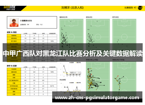 中甲广西队对黑龙江队比赛分析及关键数据解读 中甲广西队对黑龙江队比赛分析及关键数据解读