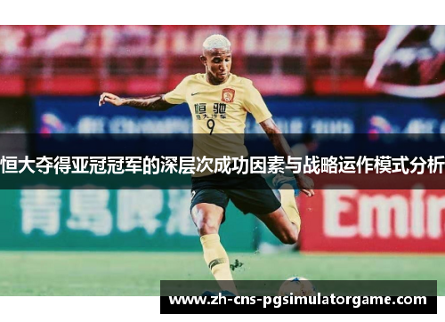 恒大夺得亚冠冠军的深层次成功因素与战略运作模式分析 恒大夺得亚冠冠军的深层次成功因素与战略运作模式分析