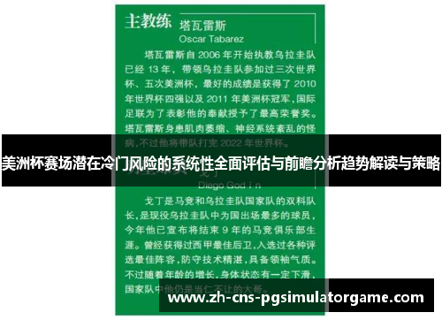 美洲杯赛场潜在冷门风险的系统性全面评估与前瞻分析趋势解读与策略